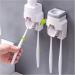 Elzey Wall-Mounted Electric Toothbrush Holder - Multi-Purpose Stand for Toothbrushes & Toothpaste - White | International Shipping Available - Buy Online on SooperMarket.com