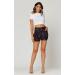 Conceited High Waisted Flowy Shorts with Pockets, 4-Way Stretch - 4 Inseam Harem Style for Women (Fleur S-M) - Buy Online on SooperMarket.com