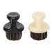 Knuckle Beard Brush & Mustache Comb - Round Handle Easy Replaceable Grooming Tool for Men - Buy Online on SooperMarket.com