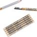 MUSISALY 2pcs Long Lasting Eyebrow Pencils Matte Eyeliner Pencil with Sharpener Eye Brow Pencils Kit Wooden - Buy Online on SooperMarket.com