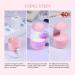 Saviland Mini Nail Lamp - Portable UV LED Gel Nail Dryer for Quick Curing | Nail Art & DIY Gel Nail Polish at Home & Salon - Buy Online on SooperMarket.com