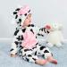 COOKY.D Unisex Winter Hooded Romper Jumpsuit - 24-30 Months Cow Print - Buy Online on SooperMarket.com