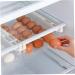 1pc Fridge Refrigerator Eggs Container Refrigerator Eggs Case Egg Carton Organizer Multifunction - Buy Online on SooperMarket.com