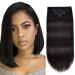 Clip In Extensions Human Hair,Double Weft Remy Hair Clip In Extensions 70g 7pcs Silky Straight 12 Inches Human Hair Clip In Extensions #1B Natural Black Clip in Hair Extensions 12 Inch (Pack of 7) 70g-12 Inch #1B Natural B…