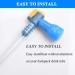 TXSN Hydration Bladder Bite Valve Replacement - Pack of 2 Nozzle Valve with ON-Off Switch - Buy Online on SooperMarket.com