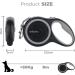 Edipets 5m Retractable Dog Leash - Flexible Extendable Leash for Dogs up to 20kg | Comfortable Walks with Inserable Design - Buy Online on SooperMarket.com
