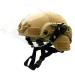 Airsoft Tactical MICH2000 Helmet with Visor Face Protection TAN