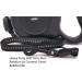 Retractable Dog Leads 26ft Pet Adjustable Leash for Small Medium Large Dogs Up to 49.8Kg (Black) - Buy Online on SooperMarket.com