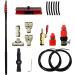 Window Cleaning Pole Extendable Cleaning Equipment Water Fed Pole Kit for Roof Photovoltaic Panel Telescopic Cleaning Brush 55cm Brush Head 6M/21FT - Buy Online on SooperMarket.com