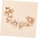 Mikinona Pearl Rhinestone Couple Combs Crystal Hair Comb Headband Floral Hair Comb Hairband Hair Comb Headdress Bridal Headband Comb Wedding Hair Accessory Women Headdress Bridal Headdress - Buy Online on SooperMarket.com