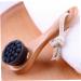 1PC Facial Cleansing Brush Manual Face Brush Bamboo Charcoal Bristles Wooden Handle for Washing Face Pore Exfoliation Wash Makeup Massaging Brush - Buy Online on SooperMarket.com