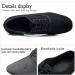 HIPPOSEUS Men's Ballroom Dance Shoes Latin Tango Rumba Low Heel - Black Suede Sole | Model M2 7.5 - Buy Online on SooperMarket.com