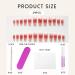 Shop Moguri 24-Piece Pink Diamonds Artificial Nails - Glossy Medium Length Acrylic with Stars Moon & Blush Designs - International Shipping Available - Buy Online on SooperMarket.com