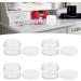 Yosoo 50g Round Clear Cream Jars 4Pcs - Reusable Containers for Cosmetics, Samples, Herbs - Buy Online on SooperMarket.com