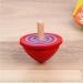 YeahiBaby Wooden Spinning Top - Traditional Colorful Wooden Toy Set for Kids (4 Pieces) - Perfect Gift for Children - Buy Online on SooperMarket.com