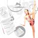 Grevosea 4pcs Gymnastics Dance Ribbons with 30cm Wand - White Rhythmic Gymnastics Equipment for Kids Talent Shows - 78.74inch Streamers - Buy Online on SooperMarket.com
