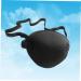 BCOATH 2pcs Lazy Eye Cover Eyepatch Pirate Eye Cover Adult Amblyopia Patches Pirate Cosplay Props Black - Buy Online on SooperMarket.com