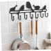 ABOOFAN 7 Coat Rack Keychain Key Fob Hat Hooks Towel Hooks Coat Hook -Mounted Student Wall Mount - Buy Online on SooperMarket.com
