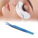 Premium Stainless Steel Slanted Beauty Tweezers for Eyelash Artists | Flexible & Ideal for Nail Salons - Shop Internationally - Buy Online on SooperMarket.com