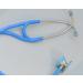 Buy Bell Stethoscope - Professional Dual Head Cardiology & Diagnostic Stethoscope for Doctors & Nurses | K770 Sky - Fast International Shipping - Buy Online on SooperMarket.com