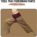 SUMALEE 2 Tone Thai Fisherman Pants for Men & Women - Versatile Yoga & Martial Arts Trousers with Pirate & Samurai Style - Buy Online on SooperMarket.com