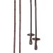 Buy SUNRIDE Swedish Bridle Oxford with Reins - Soft Genuine Leather & Fur Adjustable Anatomical Design (Cob Brown) for International Shipping - Buy Online on SooperMarket.com