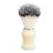 Shaving Brush shaving brush hairdresser dust brush easy cleaning curved handle portable white neck dust brush for hairdresser for the hairdressing salon at home