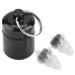 Noise Reduction Earplugs Hearing Protection Earplugs High Fidelity 27db Anti-Noise Earplugs Concert Drummer Party Wind Noise Reduction for Shooting Range Ear Plugs for Sleeping Black