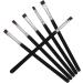 Baluue 18 Pcs Flat Eyebrow Brush Eyeliner Makeup Brush Travel Makeup Brush Eye Brush Artificial Fiber Black - Buy Online on SooperMarket.com