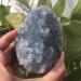 Natural Celestite geode Quartz Cluster SpecimenCan be Used for (Color : 515g) HOMEZHOU (Color : 515g)
