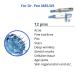Dr. Pen ULTIMA M8S/A9 0.25mm 12 Pins Bayonet Slot Replacement Cartridges - 20 Pack - Disposable Parts - Buy Online on SooperMarket.com