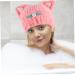FRCOLOR 2pcs Dry Hair Cap Women Hair Hats Comfortable Showering Hats Coral Fleece Hair Hats Quick Drying Hair Hats Hair Caps for Bathing Adorable Bathing Hats Bathing Hair Wraps Hair Towel - Buy Online on SooperMarket.com