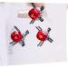 3pcs Nail Art With Rhinestones Organza Bowknot Fingernail Decoration For Salon Home Use Nail Accessories Kit champagne - Buy Online on SooperMarket.com