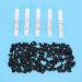 Tmishion cat nail caps dog paw-anti-scratch claw protective sleeves 100 pieces soft pet-cat nail caps cover with glue for cats and dogs (s) S cool black