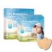 5-Pairs Golf Patches Outdoor UV Protection Face Patch Sunscreen Stickers Golf Gel Face Patches Hydrating Skin Care Patch Suitable for Outdoor Sports Cycling Mountain Climbing