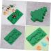 Abaodam 2pcs Christmas Cake Mold Silicone Chocolate Molds Mini Marshmallows for Hot Chocolate DIY Cake Mold - Buy Online on SooperMarket.com