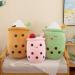 Bubble Tea Plush Pillow - Giant 50cm Boba Stuffed Animal Toy for Boba Lovers - Buy Online on SooperMarket.com