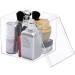 Clear Acrylic Square Cube Box with Lid - 5.9x5.9x5.9 Inches - Plastic Storage Organizer for Candy, Jewelry, Coins, Crafts & Sewing Supplies - Buy Online on SooperMarket.com
