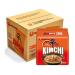Nong Shim Kimchi Ramyun Instant Noodle Soup Halal 120g (Pack of 40) Include Free CNMART Chopsticks