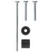 KlickFix Spacer Display for Handlebar Adapter E (E-Bike) Black