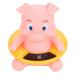 Cartoon Animal Digital Water Thermometer Baby Bath Toy - Pink Pig Design - Buy Online on SooperMarket.com