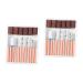 POPETPOP 2 Sets Nail Drill Bits Nail Polish Tools Sturdy Drill Bits Nail Files for Gel Nails Nail Art Tool Drill Bits for Nails Brocas Para Nail Grinding Head Manicure Tools Alloy Pink 6.5x5.5cmx2pcs Pinkx2pcs