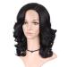 Lady Miranda 16 Loose Wave Lace Part Wig - Black Synthetic Heat Resistant Full Wig for Women - Buy Online on SooperMarket.com