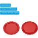 PATIKIL 1 Inch Flat Decorative Bottle Caps 50 Pack Craft Bottle Pendant Trays Double Sides Printed for DIY Pendants Craft Scrapbooks Red - Buy Online on SooperMarket.com