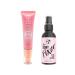 W7 The Fixer Glow Set - Setting Spray & Primer Duo - Dewy & Glow Finish Bundle (Pack of 2) Dewy
