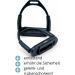 AMKA Joint Black Safety Stirrups - 10 12 13 cm Step Width | International Shipping - Buy Online on SooperMarket.com