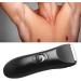 Men Body Hair Trimmer with Ceramic Cutting Heads Waterproof Rechargeable Adjustable Body Groomer for Full Body - Buy Online on SooperMarket.com