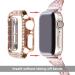 Surace 45mm Case Compatible with Apple Watch 8 & 7 Case Bling Cover Diamond Bumper Protective Case Replacement for Apple Watch Series 8 Series 7 45mm 5 Packs Rose Gold/Pink/Black/Silver/Clear Rose Gold/Pink/Black/Silver/Clear Series 7/8 45mm - Buy Online on SooperMarket.com