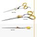 Sharf Gold Touch Pet Scissors - 8.5 Straight Shears for Dog & Pet Grooming - 440c Japanese Stainless Steel - Buy Online on SooperMarket.com