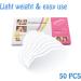 Buy Nitain 50-Piece Transparent Visor Facial Protection Mask for Hair Salons | Safety Face Shield for Barber Haircuts & Beauty Treatments - Buy Online on SooperMarket.com
